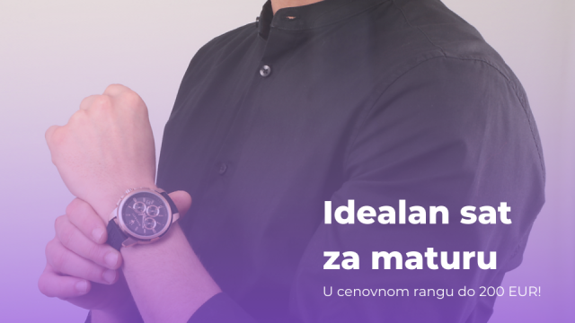 Koji je idealan muški sat za maturu?