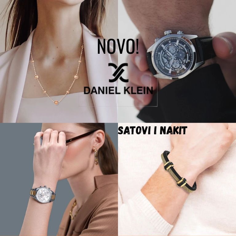 Daniel Klein - satovi i nakit